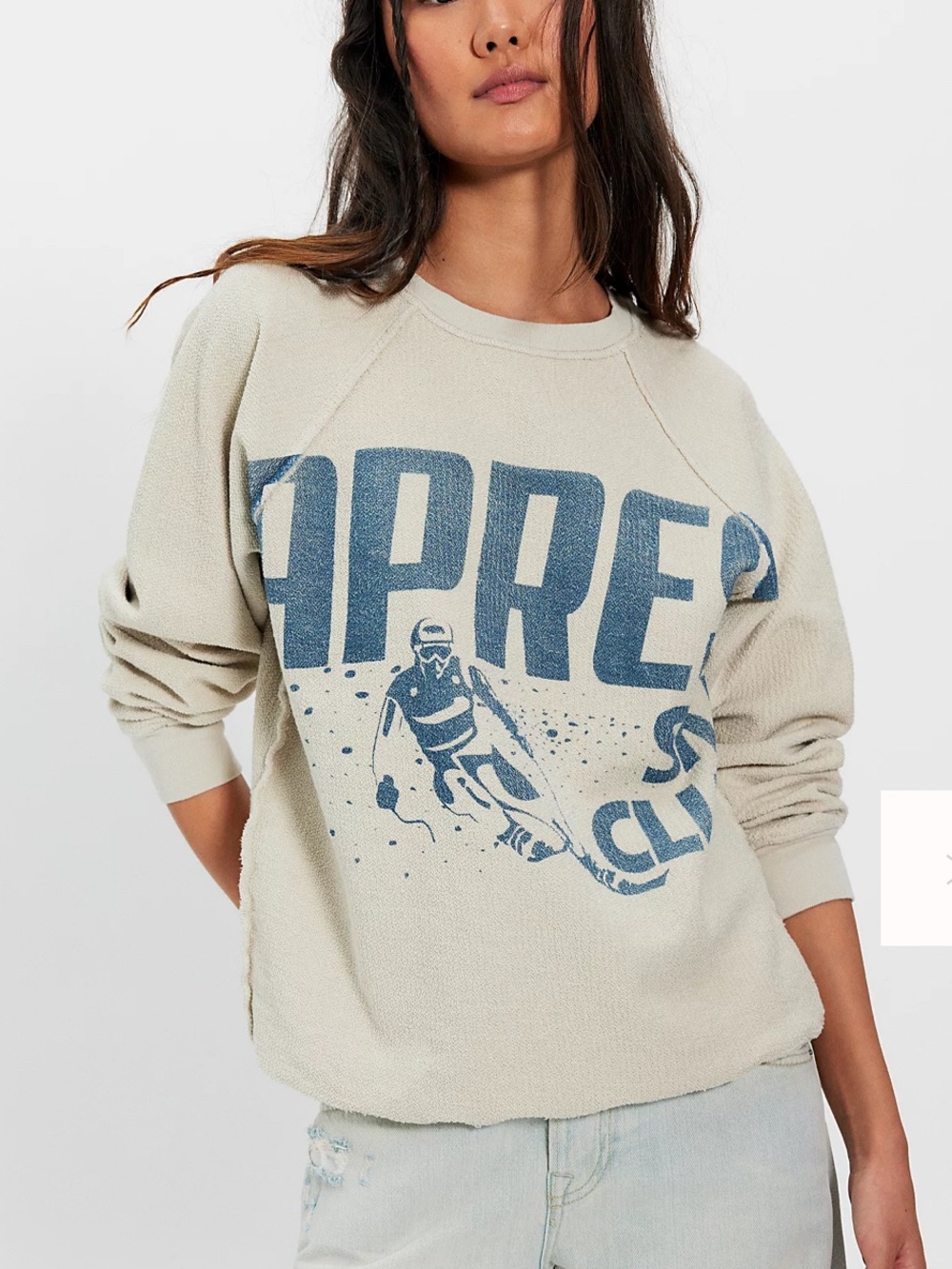 NWT free people Original Retro Brand Apres Ski Pullover XS - Picture 2 of 8